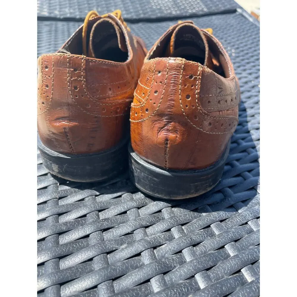 Stacy Adams Salido 24887, lace up, brown men's 10M